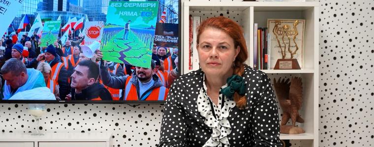 Радостина Жекова: Все още нямаме информация, защо България подкрепя споразумението с Меркосур