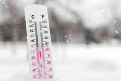 Най-студената сутрин за последните 60 години е била регистрирана вчера в Румъния 