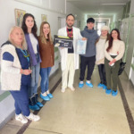 Доброволците пренесоха посланията от Дома за стари хора към родилното отделение (ВИДЕО)