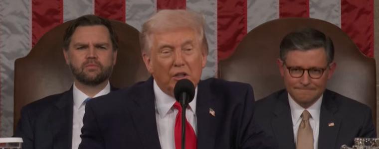 Тръмп пред Конгреса: След година в Белия дом страната е по-богата и по-силна от всякога