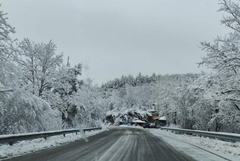 АПИ: Над 1200 машини почистват републиканските пътища от снега