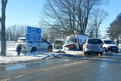 И днес инциденти по пътя към Генерал Тошево, верижна катастрофа на разклона за Царевец