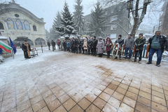 Общоградско поклонение в Добрич по повод 153 години от гибелта на Васил Левски  (ВИДЕО)