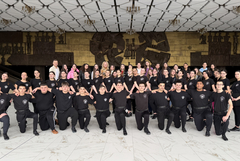 Съставите на СУ "Св. Климент Охридски" се готвят за изявата си днес в Зала 1 на НДК (СНИМКИ)