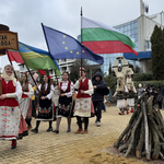 Кукерски празник в центъра на Балчик 