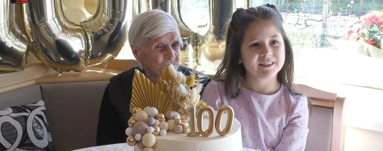 100 години празнува днес Вела Коева от кв. Пастир (ВИДЕО)