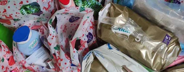 Семейство от Каварна дари детски хигиенни продукти на ЦОП към БЧК – Добрич