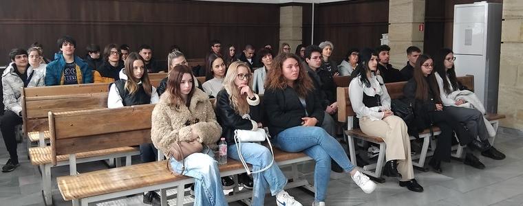 Транспортните престъпления бяха тема на срещи с ученици, организирани в Окръжен съд - Добрич