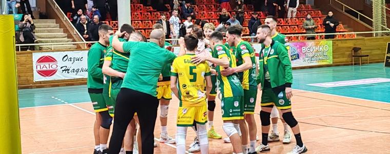 ВОЛЕЙБОЛ: Добруджа 07 приема  Изгрев във втория мач от четвъртфиналните плейофи