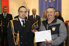 Доброволно формирование „Шабла 2017“ получи признание на церемония в МВР