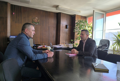 Организацията на изборния процес обсъди областният управител с директора на РД ПБЗН