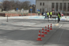 Осем ученически отбора се включиха в състезание по пътна безопасност в с. Паскалево (ВИДЕО)