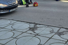 Велосипедист пострада заради голяма дупка на пътя в Добрич