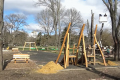 Започва залесяване на зоната около съоръжението „Дървен лифт“ в градския парк 