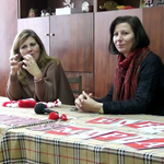 Двуметрова мартеница украси фасадата на читалището в с.Свобода за Баба Марта