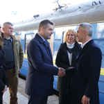 Премиерът Андрей Гюров и министри от служебния кабинет са на посещение в  Украйна