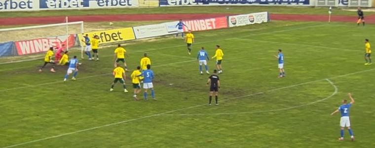 ФУТБОЛ: Добруджа отстъпи на Спартак (Варна) с 0:1 като гост