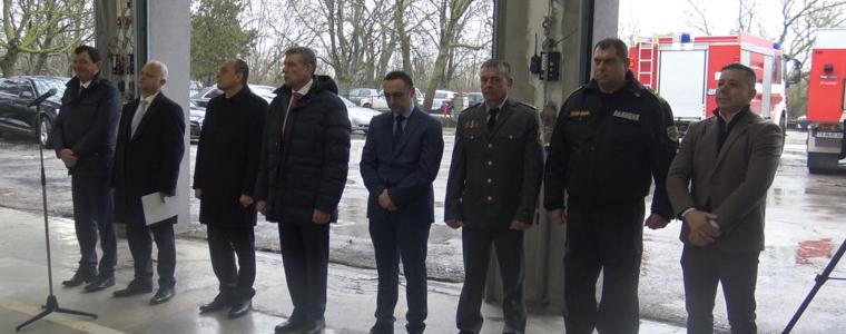 Обновената сграда на пожарната служба в Балчик беше официално открита (ВИДЕО)