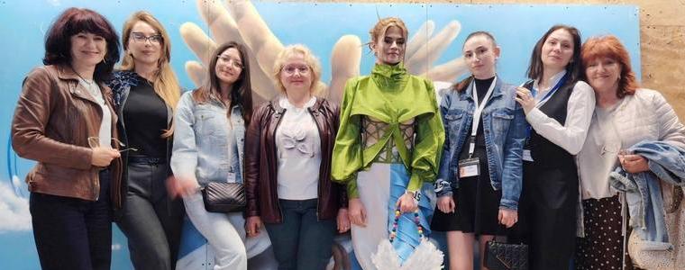 Отличие в национален конкурс по мода за ученици от ПГТОЛП - Добрич