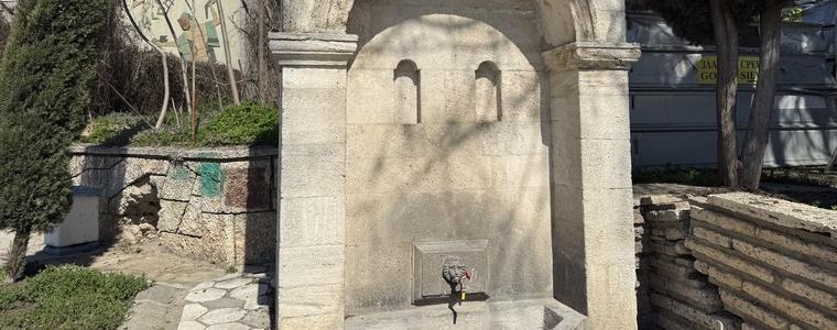 Почистване на чешмите в Балчик