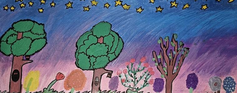 Приключи Национален онлайн конкурс за детска рисунка „Творческият свят на Дора Габе в рисунки“