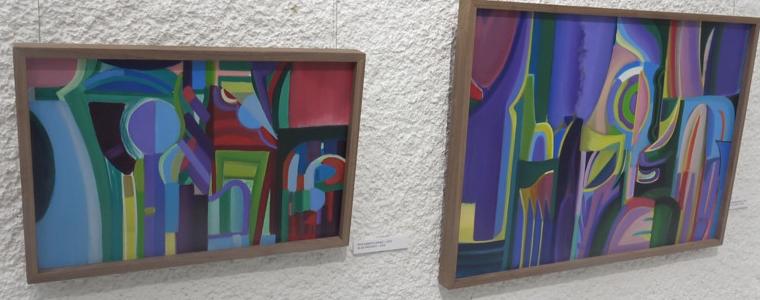 Първа изложба на Велина Гребенска в Добрич- музика и цветове в хармония (ВИДЕО)