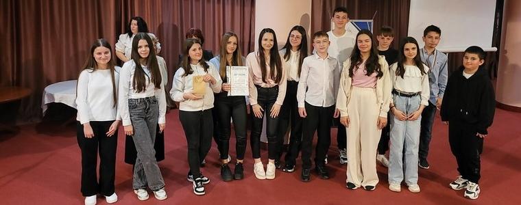 Ученици от ОУ „Христо Ботев“ с отличие на Национален ученически журналистически конкурс „Григор Попов“