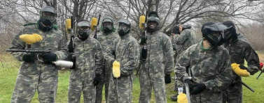 ФУТБОЛ: С пейнтбол Добруджа вдигна настроението преди мача с Левски