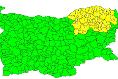 Предупреждение за слани издадоха от НИМХ за област Добрич за утре