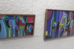 Първа изложба на Велина Гребенска в Добрич- музика и цветове в хармония (ВИДЕО)