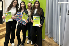 Ученици от ЕГ „Гео Милев“ спечелиха национално състезание по немски език (ВИДЕО)