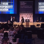 Хаос на вечеря във Вашингтон: Евакуираха Тръмп и Мелания, агент на Сикрет сървис е ранен