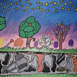 Приключи Национален онлайн конкурс за детска рисунка „Творческият свят на Дора Габе в рисунки“