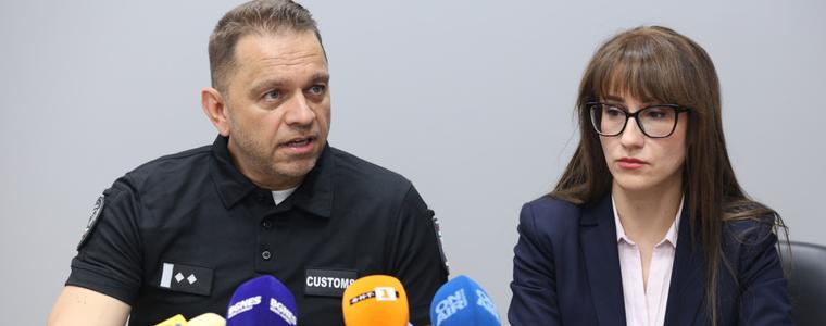 Агенция "Митници" установи 1050 пратки с наркотични вещества в операция "Хидра"