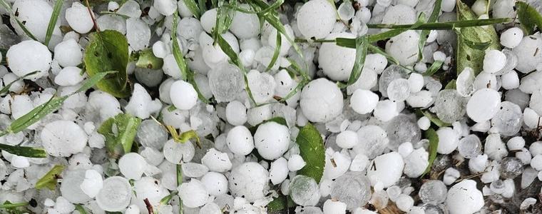 Кметът на Коритен: Няма сериозни щети от градушката