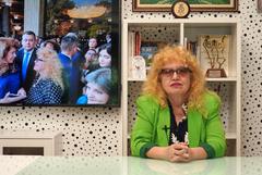Елвира Пастърмаджиева беше гост на приема на президента, подари диск на „Добруджански звуци“ (ВИДЕО)