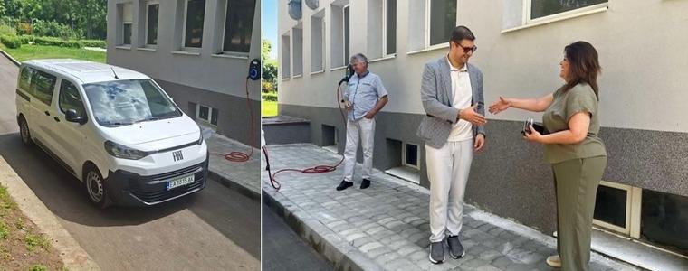 Нов електромобил ще обслужва децата от Комплекса за социални услуги „Дъга“