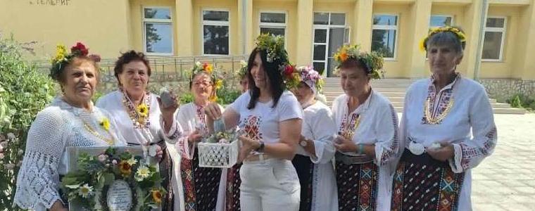 Социални услуги от Крушари отбелязаха Еньовден заедно с жители на Телериг