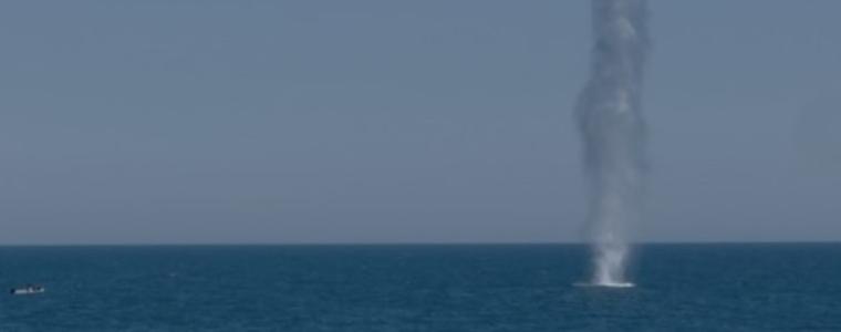 Военноморските сили унищожиха дрон, открит в морето край Кранево