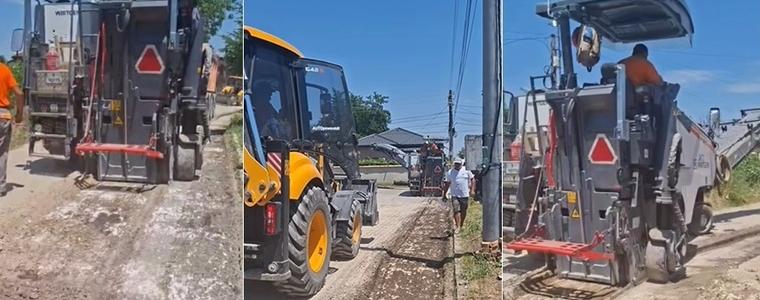 Започна асфалтирането на улици в квартал „Рилци“ в Добрич