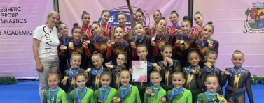 СКГ „Алексия“ с първо място на Държавното отборно първенство по естетическа гимнастика