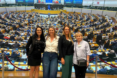 Четири жени от област Добрич посетиха европарламента по покана на евродепутата Ивайло Вълчев