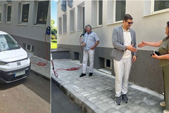 Нов електромобил ще обслужва децата от Комплекса за социални услуги „Дъга“