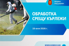 Предстои обработка срещу кърлежи в градския парк в Добрич