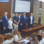 Състезателят на КК „Добруджа“ Синан Ремзи получи наградата за Спортист на Добрич за месец май