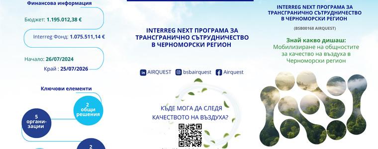 AIRQUEST приключва с над 480 преки участници в образователни и обществени инициативи за по-чист въздух