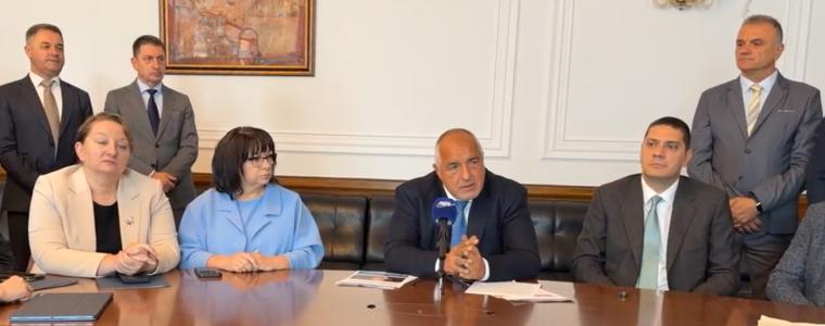 Борисов призова президента Йотова да свика КСНС преди да се гласува разполагането на самолети на "Безмер"