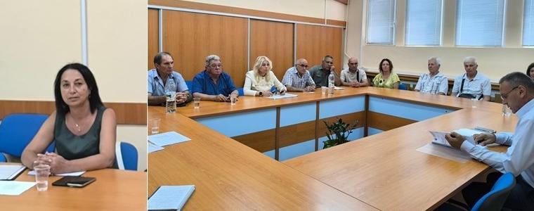 На среща в областна управа обсъдиха по-бързо решение за ремонта на път III-7105 в община Добричка