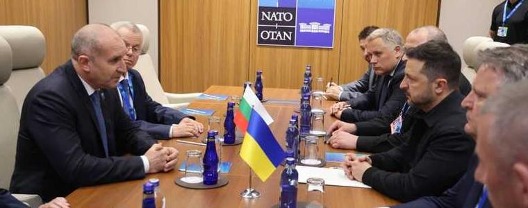 Премиерът Румен Радев се срещна с президента на Украйна Володимир Зеленски в Анкара