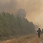 Пожарите в Западна Европа не стихват: Огнен облак заплашва френския град Бордо